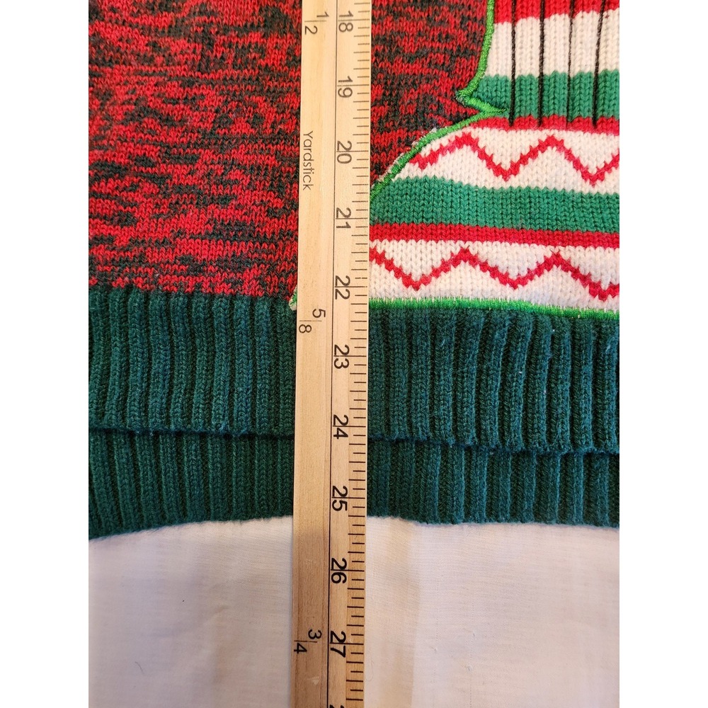 99 Jane Street Womens Medium Reindeer Sequins Ugly Christmas Knit Sweater - Picture 6 of 10